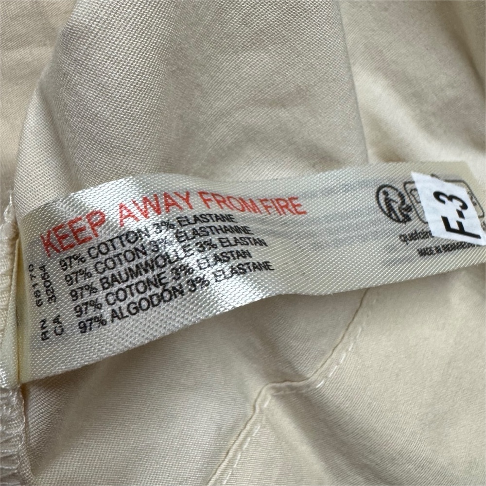 Free People Cream Midi Dress with Red Trim - Picture 10 of 12